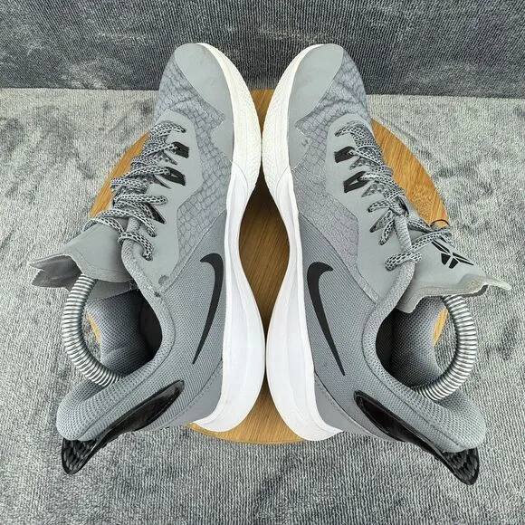 Nike Mamba Fury Shoes Mens Size 8.5 Gray Basketball Hoops Training Kobe Sneakers