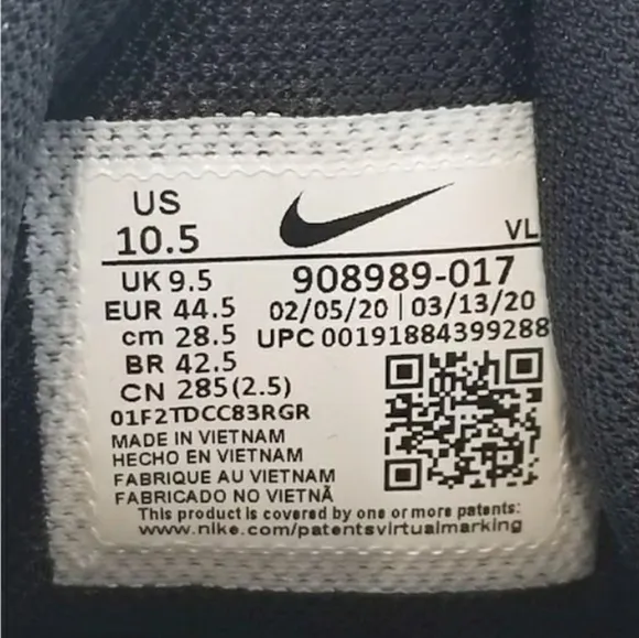 Nike marathon Running Athletic training gym Shoes sneakers