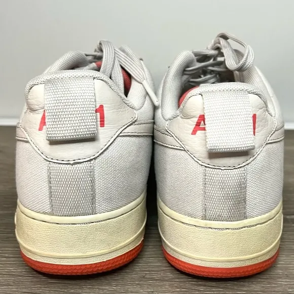 Nike Mens Air Force 1 07 Canvas Low Top Sneakers Shoes Sz 11.5
