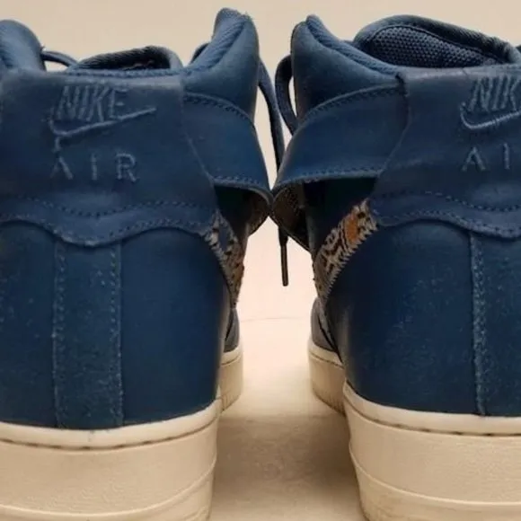 Nike - Men's Air Force 1 High '07 LV8 'Industrial Blue' Size 10