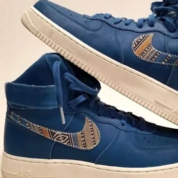 Nike - Men's Air Force 1 High '07 LV8 'Industrial Blue' Size 10