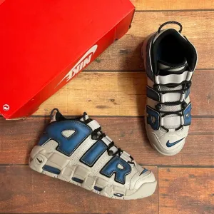 Nike Men's Air More Uptempo '96 ''Industrial Blue'' Basketball Shoes