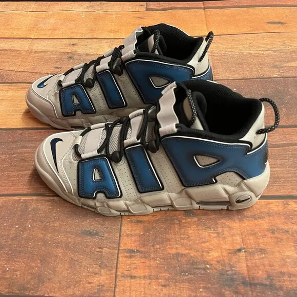 Nike Men's Air More Uptempo '96 ''Industrial Blue'' Basketball Shoes