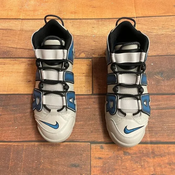 Nike Men's Air More Uptempo '96 ''Industrial Blue'' Basketball Shoes