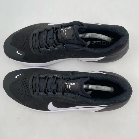 Nike Men’s Air Zoom TR1 Black White Low Top Lace Up Training Shoes - Size 9