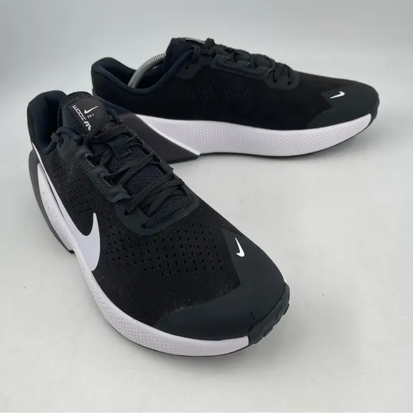 Nike Men’s Air Zoom TR1 Black White Low Top Lace Up Training Shoes - Size 9