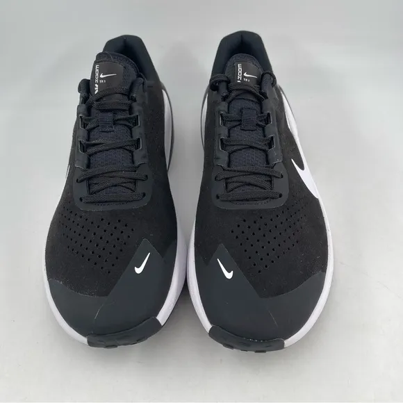 Nike Men’s Air Zoom TR1 Black White Low Top Lace Up Training Shoes - Size 9
