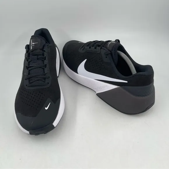 Nike Men’s Air Zoom TR1 Black White Low Top Lace Up Training Shoes - Size 9