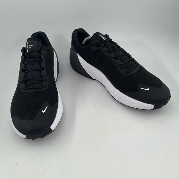 Nike Men’s Air Zoom TR1 Black White Low Top Lace Up Training Shoes - Size 9