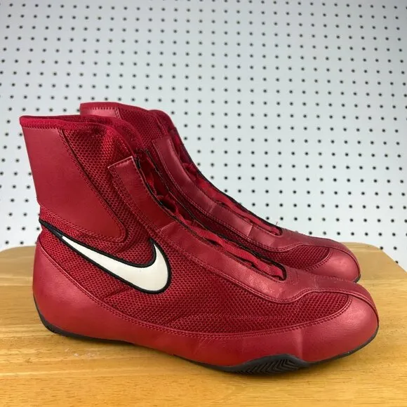 Nike Mens Boxing Shoes Machomai Men’s Size 10.5 333580-611 Varsity Red