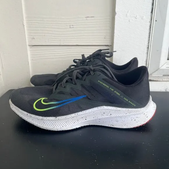 Nike Men's Quest 3 Black Shoes Sneakers Size 8.5 Style DH0203-001