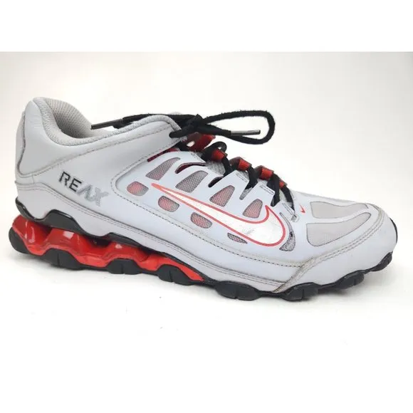 Nike Mens Reax 8 TR 621716-027 Gray Running Shoes Sneakers Size 7.5