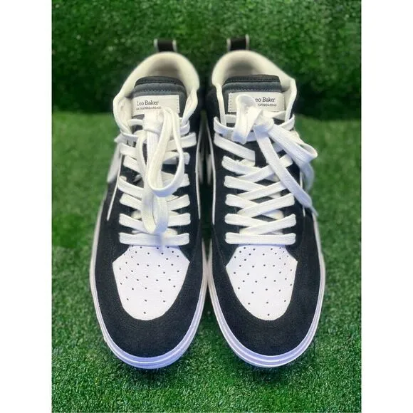 Nike Men's SB React Leo Skate Training Shoes Black/White DX4361-001 Size 11