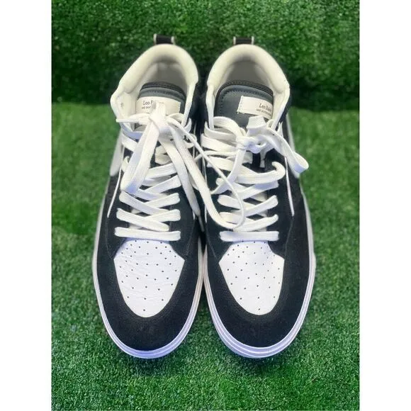 Nike Men's SB React Leo Skate Training Shoes Black/White DX4361-001 Size 11
