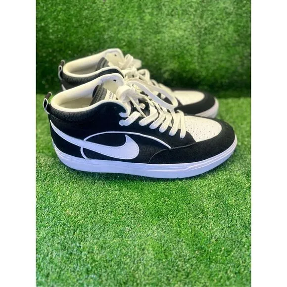 Nike Men's SB React Leo Skate Training Shoes Black/White DX4361-001 Size 11