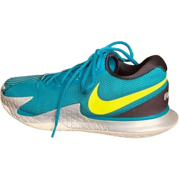 Nike Men's Zoom Vapor Cage 4 Rafa Bright Spruce/Atomic Green Tennis Shoes