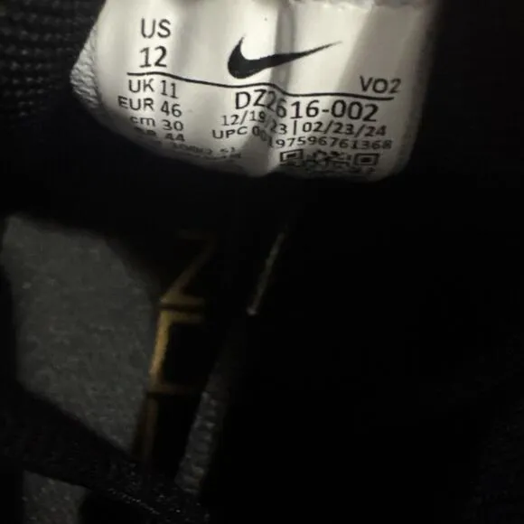 Nike Metcon 9 AMP Training Shoes, Men's Size 12 DZ2616-002