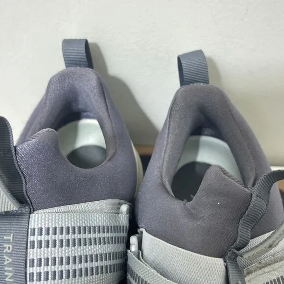 Nike Metcon Sports Shoe Mens 11.5 Gray Running Cross Training Slip On Athletic