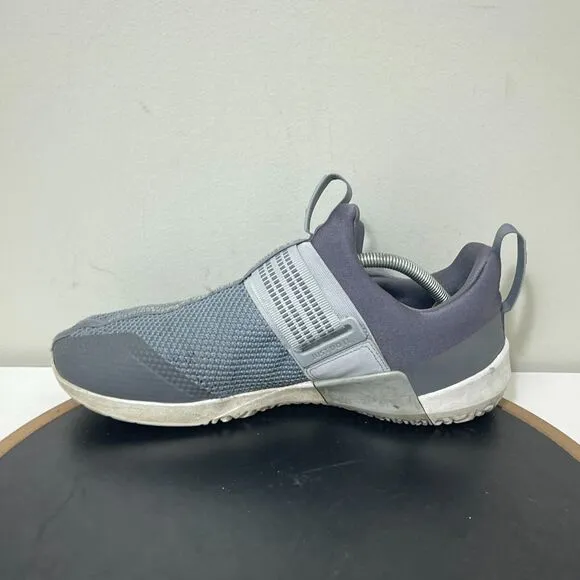 Nike Metcon Sports Shoe Mens 11.5 Gray Running Cross Training Slip On Athletic