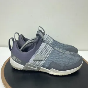 Nike Metcon Sports Shoe Mens 11.5 Gray Running Cross Training Slip On Athletic