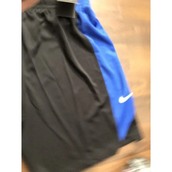 NIKE NBA Orlando Magic Black Blue Practice Shorts Men Size XL AJ5097-010 NWT
