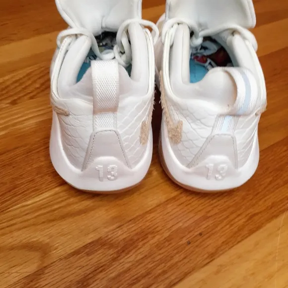 NIKE PG 1 '  13 Ivory Basketball Shoes/ Sneakers  SZ 5Y Ivory Oatmeal Matt Nike