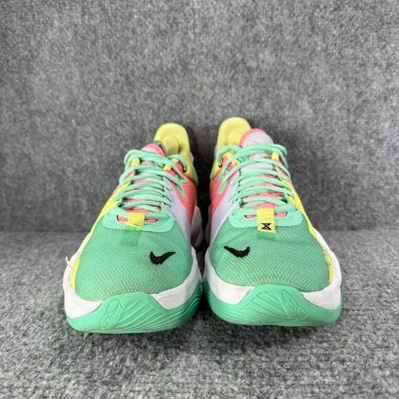 Nike PG 5 Mens Size 8 Basketball Shoes Pink Daughters Green Athletic Sneakers