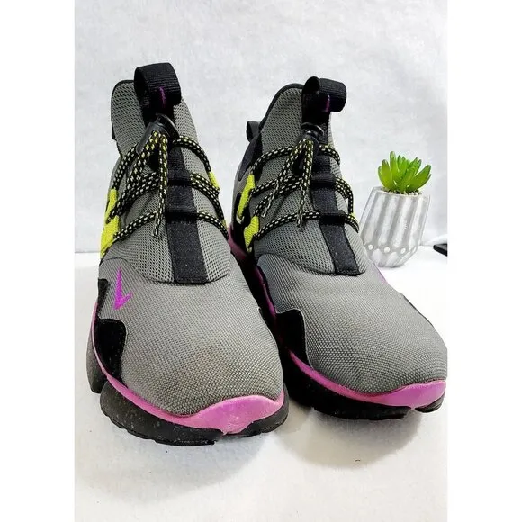 Nike Pocketknife DM SU Men's Gray River Rock Athletic Training Shoes Lace Up 10