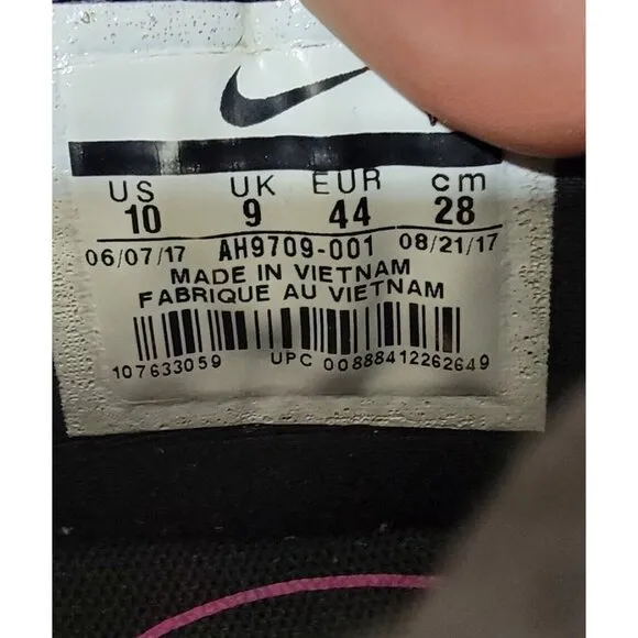 Nike Pocketknife DM SU Men's Gray River Rock Athletic Training Shoes Lace Up 10