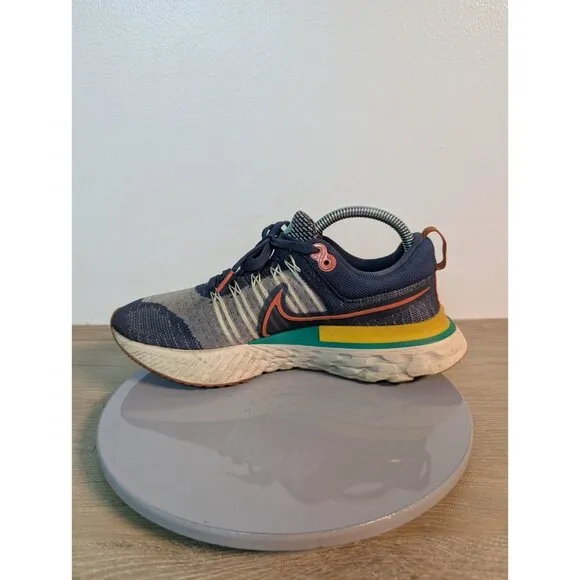Nike React Infinity Run Flyknit 2 DJ5181-400 Denim Blue Size 8.5