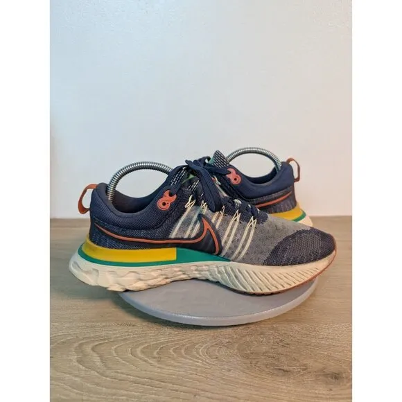 Nike React Infinity Run Flyknit 2 DJ5181-400 Denim Blue Size 8.5