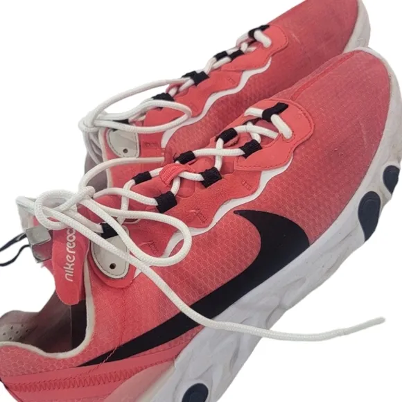 Nike React Men's size 10 Element 55 Ember Glow running &amp; training shoes