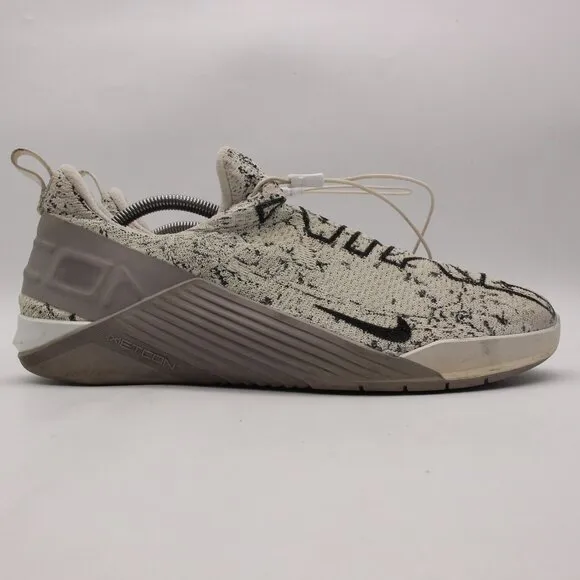NIKE React Metcon Running Shoes Men's 11.5 Flyknit Sneaker Training BQ6044-100
