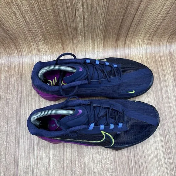 Nike React Metcon Turbo Blue Purple Women's Size 9.5 Training Shoes CT1249-400