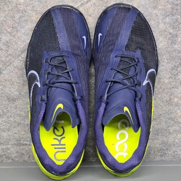 Nike React Metcon Turbo Flyknit Blue Gym Training Shoes CT1243-400 Men's‎ 7.5
