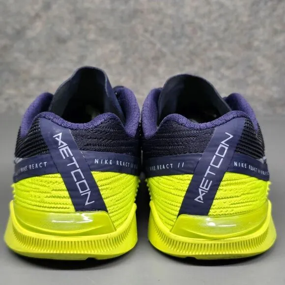 Nike React Metcon Turbo Flyknit Blue Gym Training Shoes CT1243-400 Men's‎ 7.5