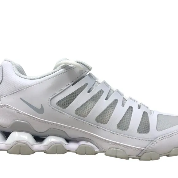 Nike Reax 8 TR Mesh White/Pure Platinum Mens Shox Training Shoes 621716 102 NEW