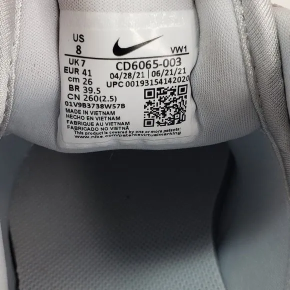 Nike Roshe G Pure Platinum Grey Black White Men's Sz 8 Golf Shoes
