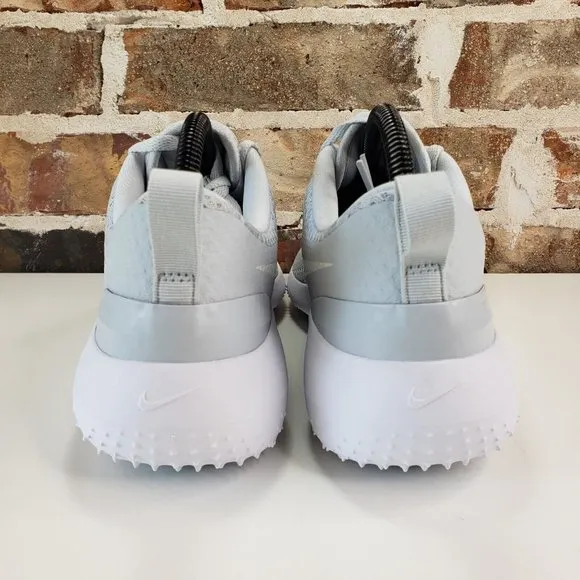 Nike Roshe G Pure Platinum Grey Black White Men's Sz 8 Golf Shoes