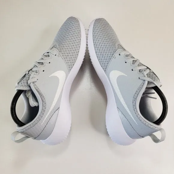 Nike Roshe G Pure Platinum Grey Black White Men's Sz 8 Golf Shoes
