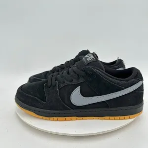 Nike SB Dunk Low Pro Men Size 8.5 BQ6817-010 Black Fog Light Grey Training Shoes