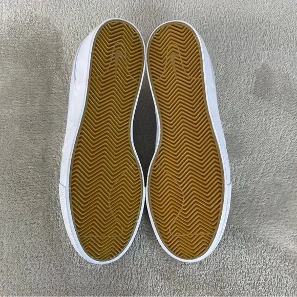 Nike SB Zoom Stefan Janoski Men's Sneakers Shoes Size 9 White Canvas NEW