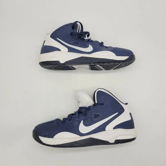 Nike Shoes 7 Youth Boys Hyper Guard Up  Basketball Sneaker Navy Blue 551640 401