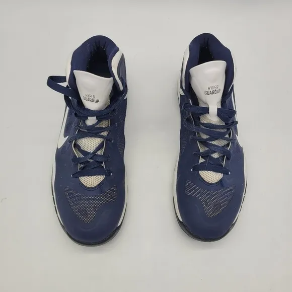 Nike Shoes 7 Youth Boys Hyper Guard Up  Basketball Sneaker Navy Blue 551640 401