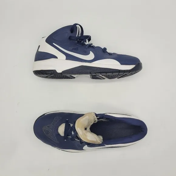 Nike Shoes 7 Youth Boys Hyper Guard Up  Basketball Sneaker Navy Blue 551640 401