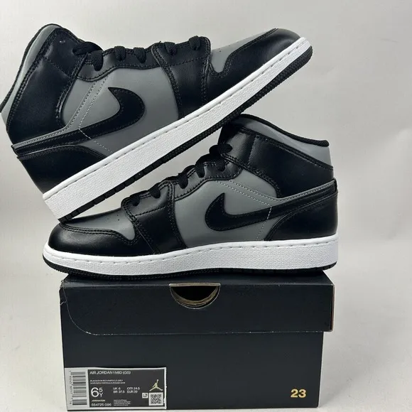 Nike Shoes Air Jordan 1 Mid GS “Shadow/Particle Grey” 2024