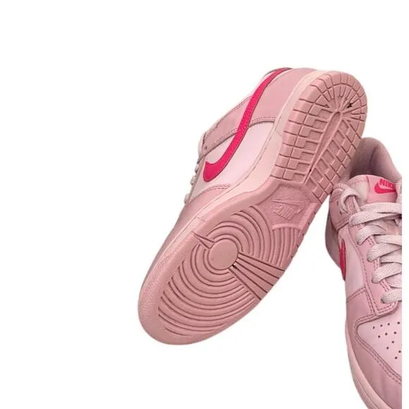 Nike Shoes Dunk Low Triple Pink Sneakers Size Youth 5.5