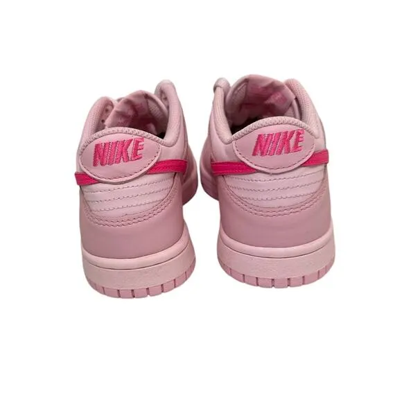 Nike Shoes Dunk Low Triple Pink Sneakers Size Youth 5.5