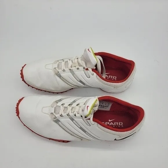 Nike Shoes Mens 9.5 Sparq Training Leather White Red