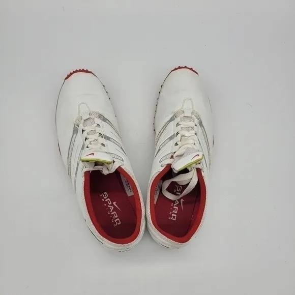 Nike Shoes Mens 9.5 Sparq Training Leather White Red